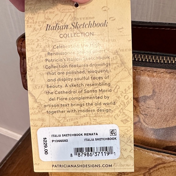 Patricia Nash Tan and Brown Shoulder Bag - Picture 2 of 16